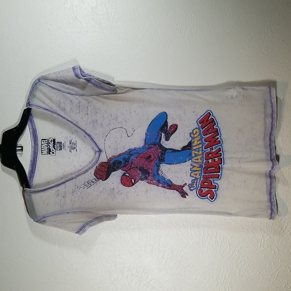 The Amazing Spider-Man Vintage Marvel Comics Size L Top